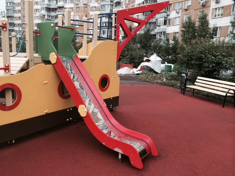 строительство детских площадок