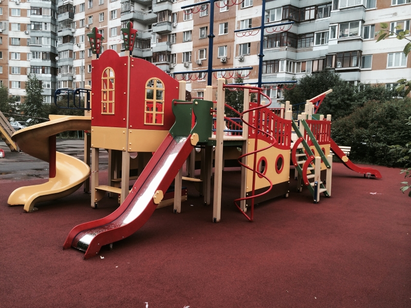 строительство детских площадок